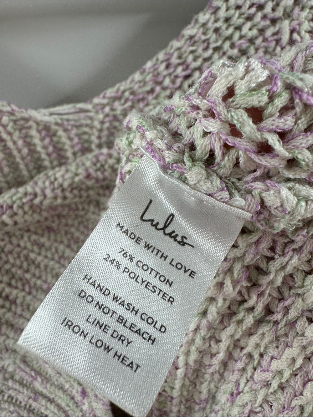 Lulus Twisted Back Knit Crop Tank Top – Women's Small - Picture 5 of 8